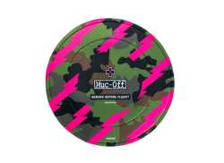 Muc-Off Bremseskive Beskytter &Oslash;330mm - Camouflage/Pink