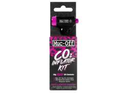 Muc-Off Co2 펌프 키트 로드 자전거 - 블랙