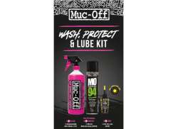 Muc-Off Limpeza / Lubrificante Kit PTFE - Preto