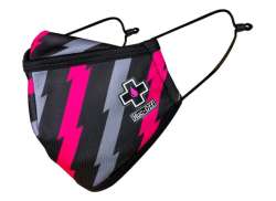 Muc-Off Maschera Di Protezione Riutilizzabile Bolt Roze