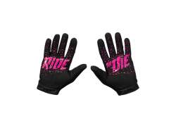 Muc-Off MTB Childrens Gloves Shred Hot Chilli Pepper - L