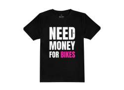 Muc-Off Need Money For Bikes T-Shirt Černá - L