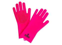 Muc-Off Polering Handske Pink - St&oslash;rrelse L
