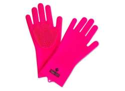 Muc-Off Politur Handschuh Rosa - Größe L