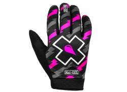 Muc-Off &Scaron;roub Rukavice Black/Pink