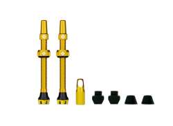 Muc-Off Tubeless Valvola Set Presta 60mm - Oro
