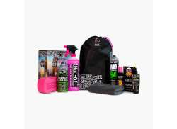 Muc-Off Ultimate Commuter Sada Sada Na &Uacute;držbu - Čern&aacute;