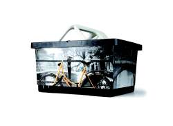 MyBasket 自転車 バスケット 26L City トリプル - ブラック/ホワイト