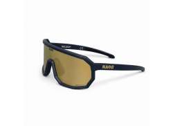 Naos Helbo F Regular Fietsbril Brons Goud - Navy