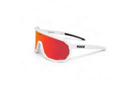 Naos Helbo F Regular Radsportbrille Schwarz/Rot - Weiß