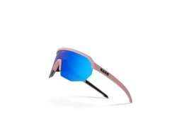 Naos Helbo Fietsbril Blauw - Mat Roze