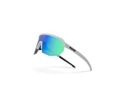 Naos Helbo Fietsbril  Photochromic Blauw Groen - Mat Wit