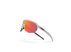 Naos Helbo Gafas De Ciclista Regular Negro Rojo - Matt Blanco