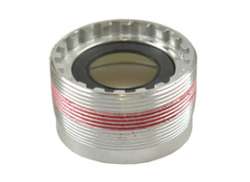 Neco Capac Dispozitiv De Fixare A Butucului Pedalier BSA St&acirc;nga Aluminiu - Argintiu