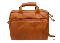 New Looxs Cali Shoulder Bag 17L Leather - Cognac Brown