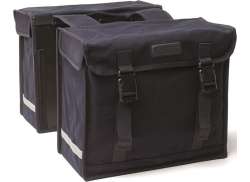 New Looxs Canvas Bag The Luxury Double Pannier 46L - Black