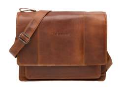 New Looxs Felini Shoulder Bag 18L Leather - Cognac Brown