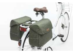New Looxs Joli Doppel- Fahrradtasche 37L - Nomi Grün