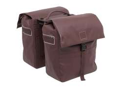 New Looxs Leeds Doppel- Fahrradtasche MIK2 38L - Schokolade