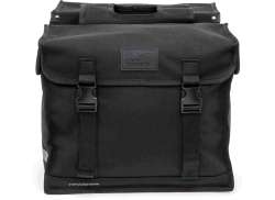 New Looxs Leinen Deluxe Doppel- Fahrradtasche 46L - Schwarz