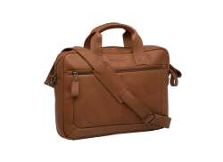New Looxs Luko Shoulder Bag 7L Leather - Cognac Brown