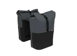 New Looxs Nyborg Double MIK Fahrradtasche 34L- Dunkel Grau/S