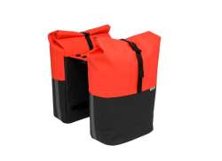 New Looxs Nyborg Double MIK Fahrradtasche 34L - Rot/Schwarz