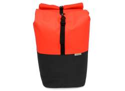New Looxs Nyborg Double MIK Fietstas 34L - Rood/Zwart