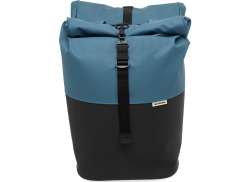 New Looxs Nyborg Dubbele Fietstas 34L - Petrol/Zwart