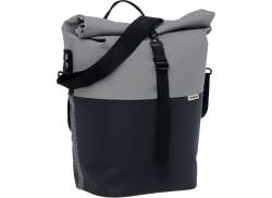New Looxs Nyborg Enkele Fietstas 17L - Grijs/Zwart