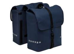 New Looxs Odense Doppel- Fahrradtasche 39L - Dunkelblau