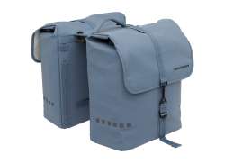 New Looxs Odense Dubbele Fietstas MIK2 39L - Licht Blauw