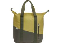 New Looxs Oslo Kota Shopper Bag 24L Hooks - Green/Yellow