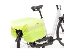 New Looxs Rain Cover For Double Panniers - Neon Yellow