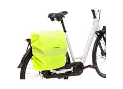 New Looxs Regenhoes tbv Enkele Fietstassen - Neon Geel