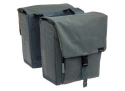 New Looxs Tulum Double Pannier 32L - Gray/Green