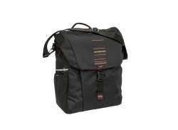 New Looxs Vigo Einzelne Fahrradtasche 20L - Schwarz/Orange