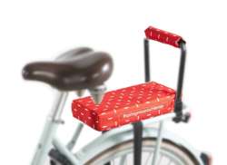 Niet Verkeerd Coussin Pour. Porte-Bagages - Rouge/Blanc