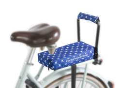 Niet Verkeerd Cushion For. Luggage Carrier - Blue/White