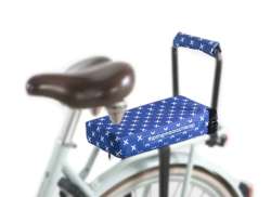 Niet Verkeerd Cushion For. Luggage Carrier - Blue/White