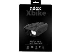 Nilox 3in1 Polkupy&ouml;r&auml;n Kamera/&Auml;&auml;nitorvi/Valo - Musta