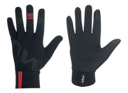 Northwave Active Contact Rekawiczki Rowerowe Black