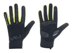 Northwave Active Gel Luvas De Ciclismo Preto/Amarelo Fluo Black/Yellow Fluor.
