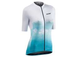 Northwave Agua Maillot De Ciclista Mg Mujeres Blue
