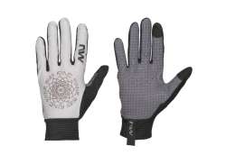 Northwave Air Guanti Da Ciclismo Donne Grigio/Nero - M
