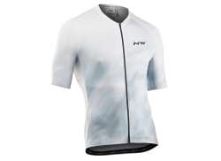 Northwave Air Tricou Cu M&acirc;necă Lungă Pentru Ciclism Ss Bărbați Pale Blue