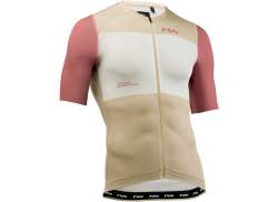 Northwave 블레이드 Evo Shirt Ss 남성 브라운/레드 - XS