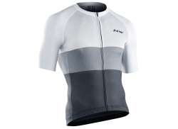 Northwave Blade Air Jersey Da Ciclismo Manica Corta Uomini Bianco/Antracite - XL