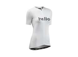 Northwave Blade Hello Goodbye Camisola De Ciclismo Ss (Manga Curta) Mulheres Branco White
