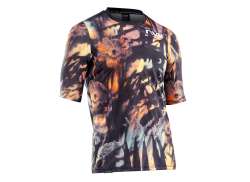 Northwave Bomb Flower Cycling Jersey Ss Men Black/Orange